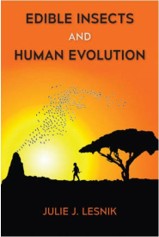 Book Cover picturing a silhouette of a tree, human, hive and insects in front of a golden horizon..