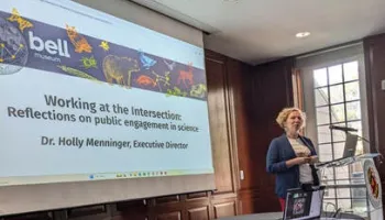 A Career through Public Engagement and Science: Alumna Dr. Holly Menninger’s reflections at the University of Maryland Entomology Retreat